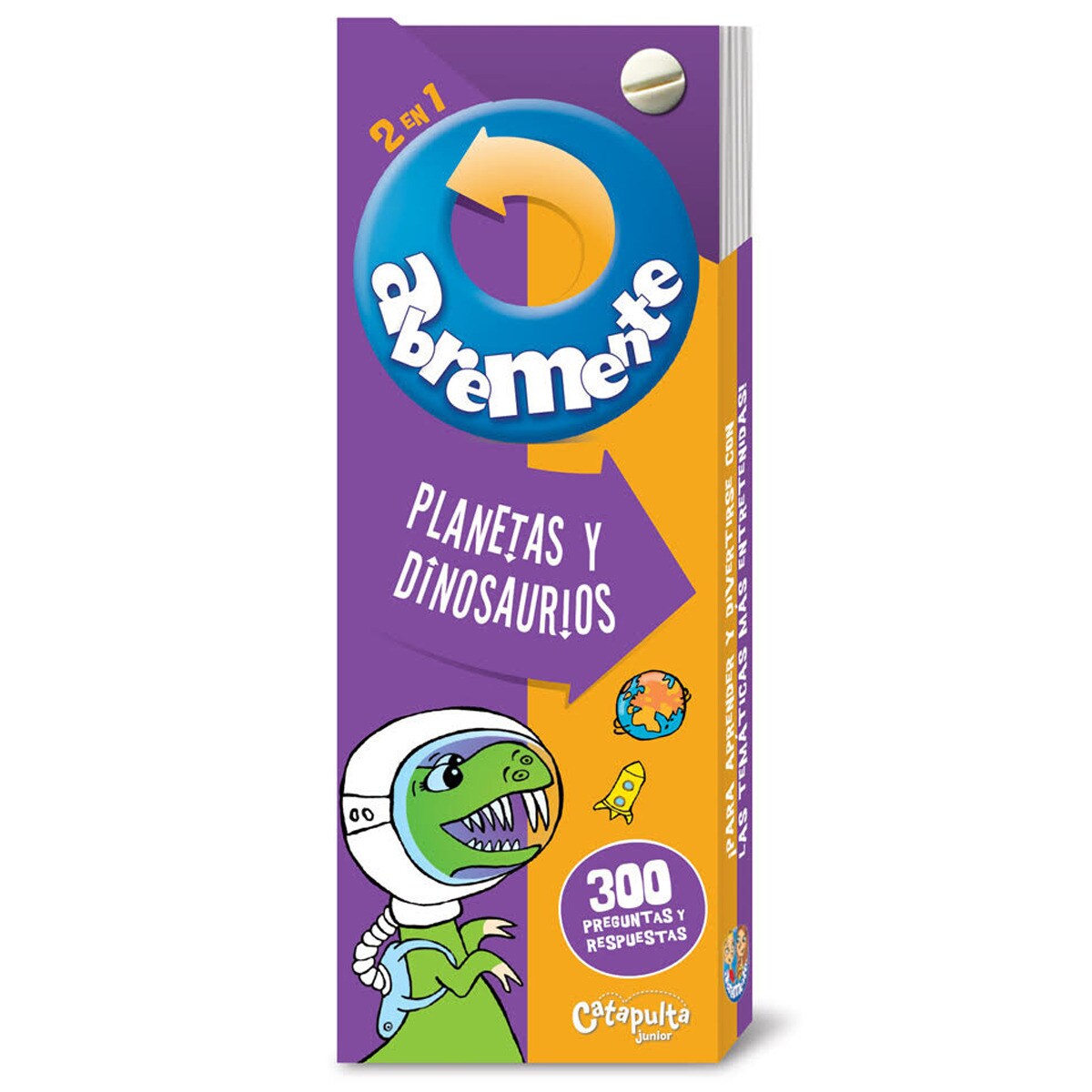 Abremente 2 en 1 - Planetas y dinosaurios 1