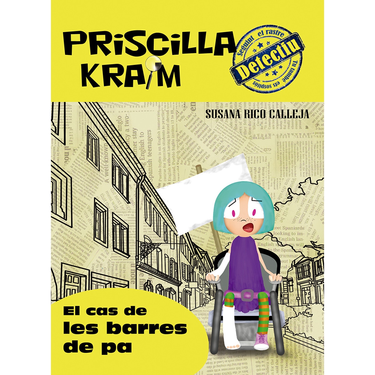 Imagem 0 de Priscilla Kraim 5. El cas de les barres de pa (Capa mole com abas)