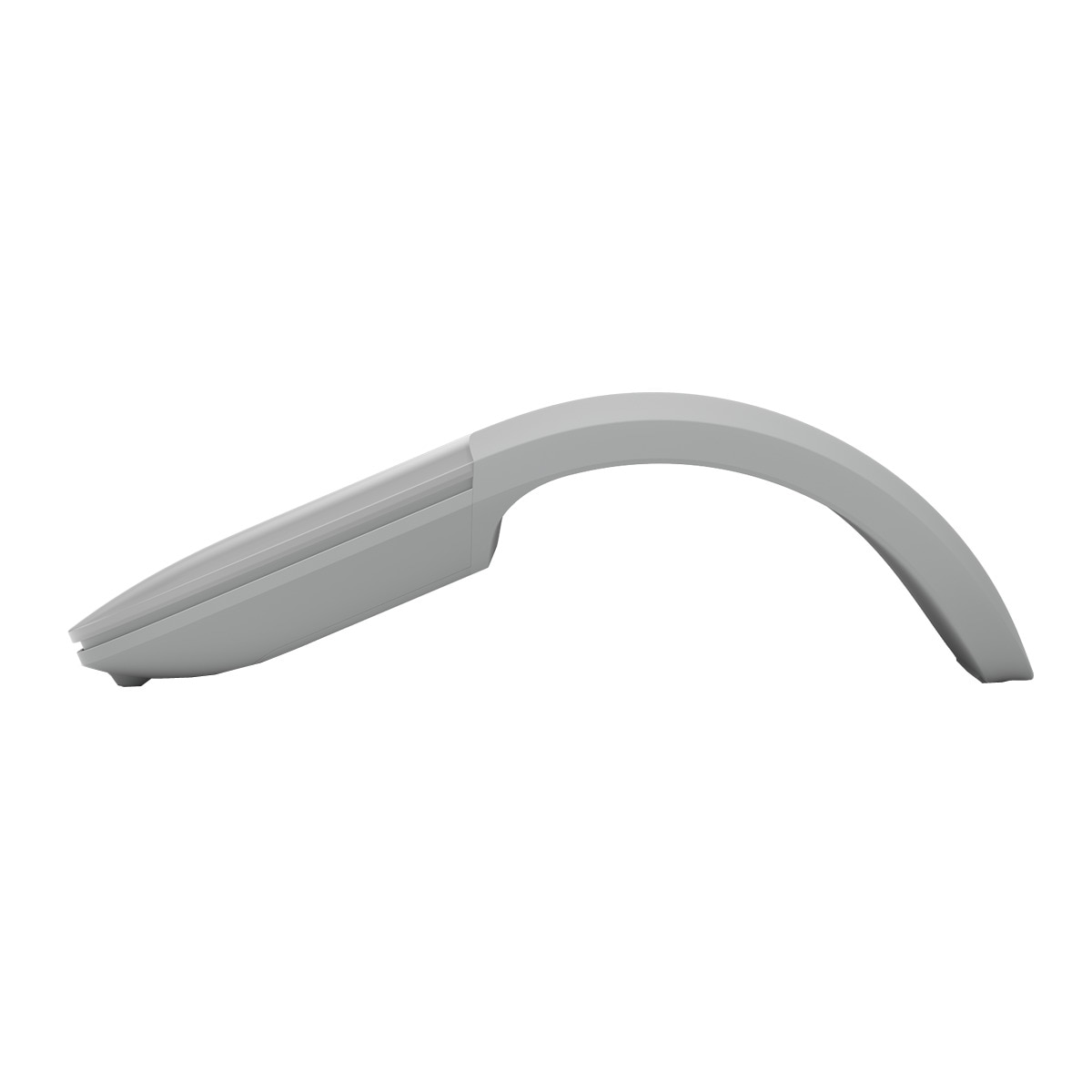 Ratón inalámbrico Microsoft Arc Mouse gris para Surface Gris-3