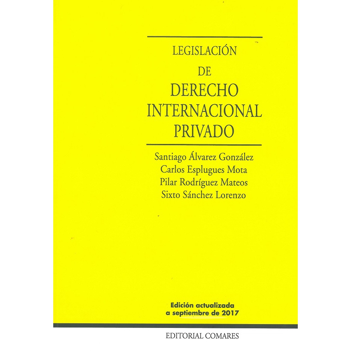 Imagem 0 de Legislación De Derecho Internacional Privado