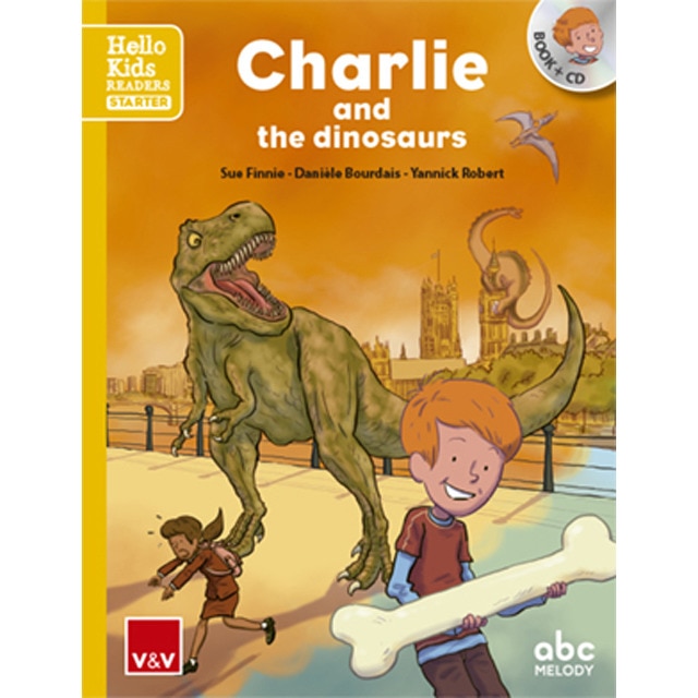 CHARLIE AND THE DINOSAURS (HELLO KIDS) (Capa mole) 1