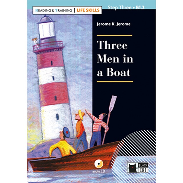 THREE MEN IN A BOAT+CD LIFE SKILLS (Capa mole) 1
