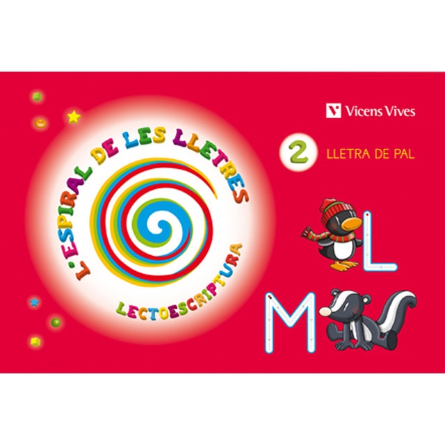 L'espiral Lletres. Lectoescriptura 2 Pal (Capa mole) 1