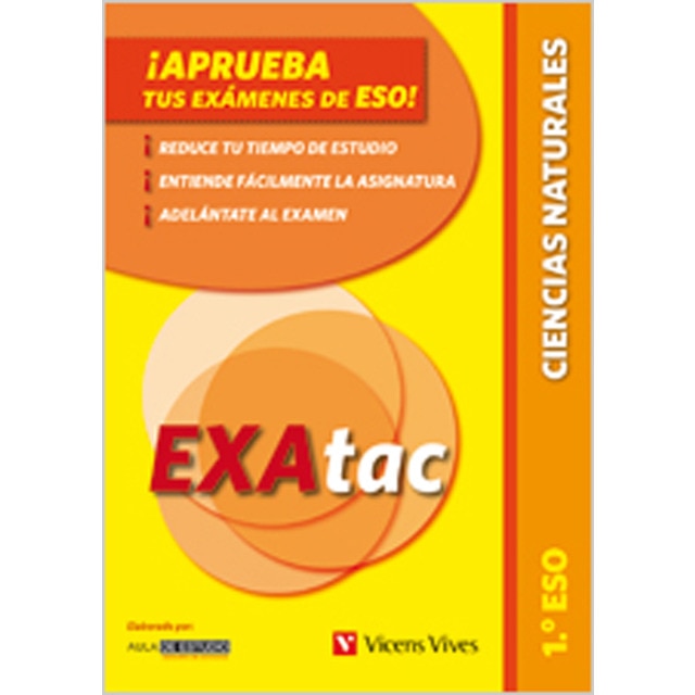 Exatac 1 Ciencias Naturales. Ejercicios Para Aprobar Los (Capa mole) 1