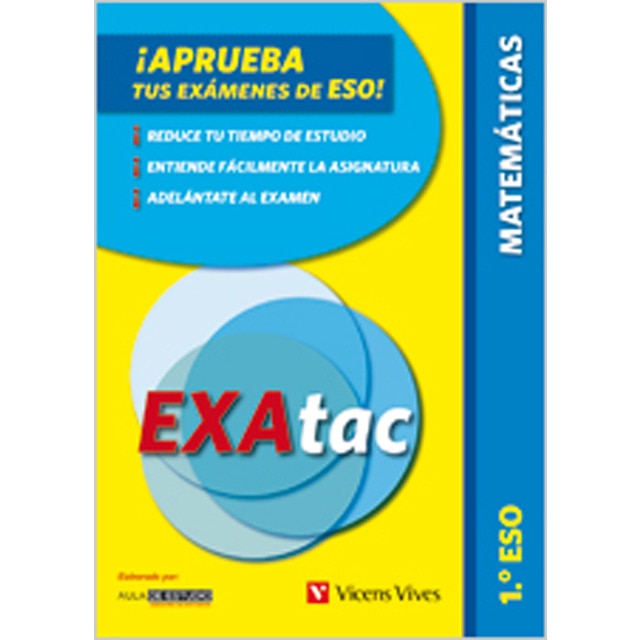 Exatac 1 Matematicas. Ejercicios Para Aprobar Los (Capa mole) 1