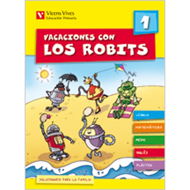 Vacaciones Con Los Robits 1+ Solucionario (Capa mole) 1