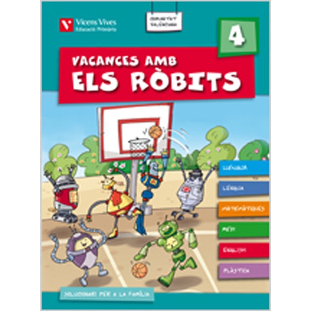 Vacances Amb Els Robits 4  Valencia+Solucionari (Capa mole) 1