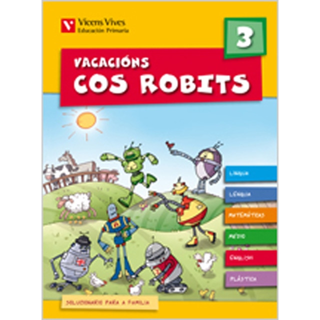 Vacacions Cos Robits 3. Libro Do Alumno+solucionario (Capa mole) 1