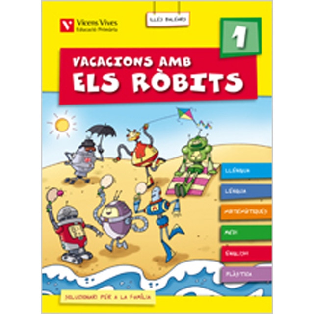 Imagem 0 de Vacacions Amb Els Robits 1 Balears.llibre Alumne+solucionari (Capa mole)