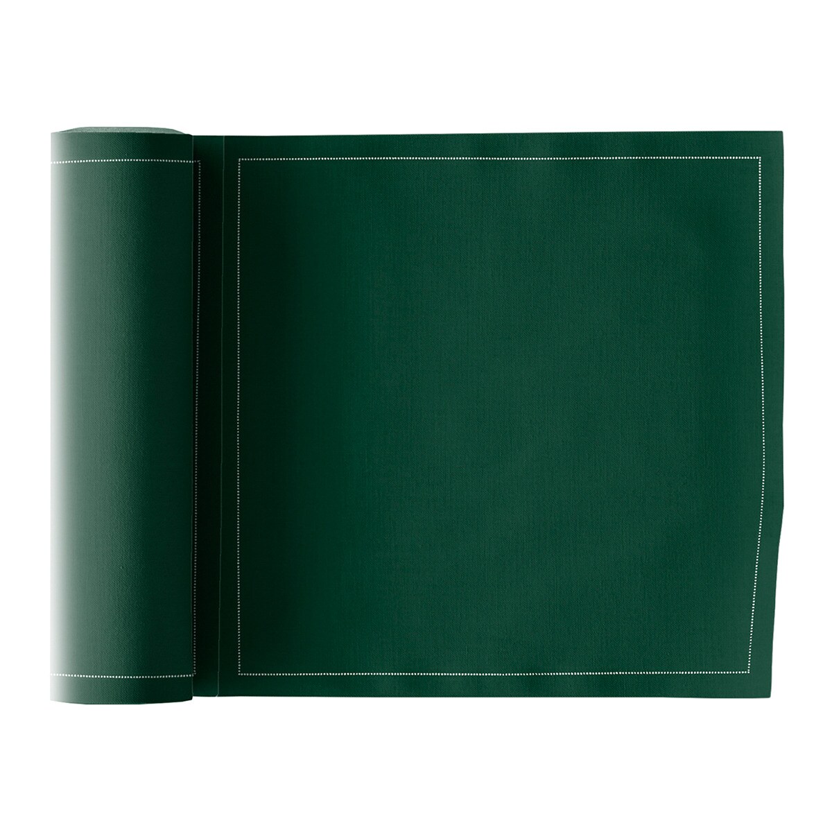 My Drap - Rollo De 25 Servilletas De Tela Reutilizables Basics Verde oscuro