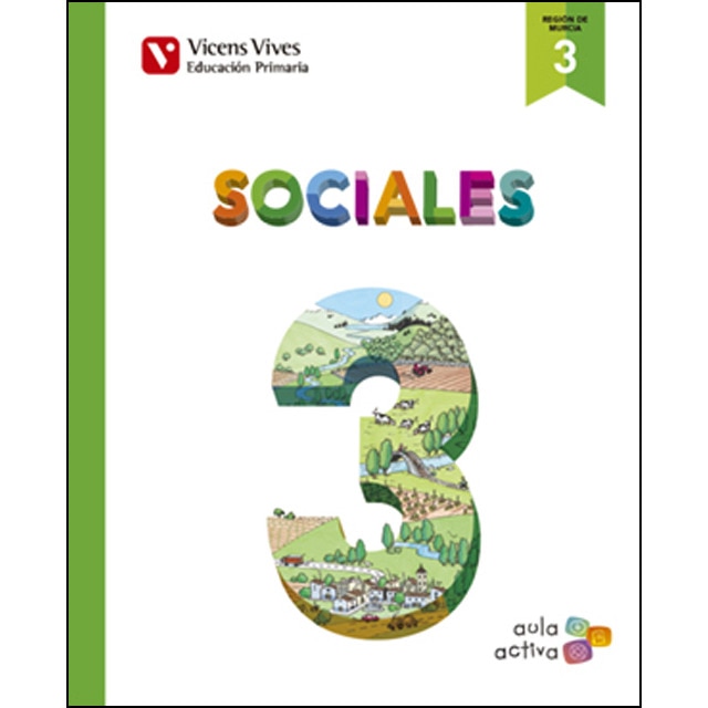 SOCIALES 3 + MURCIA SEP (AULA ACTIVA)  (Tapa blanda)