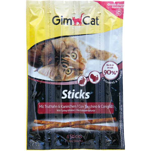 Snack para Gato de Peru e Coelho embalagem 4 unidades