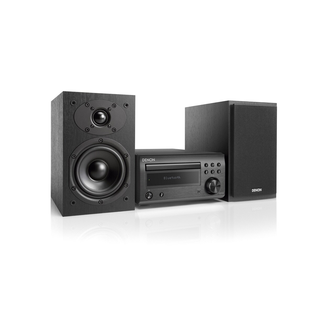 Equipo Hi-Fi Denon DM-41 Black con CD y Bluetooth Negro-2