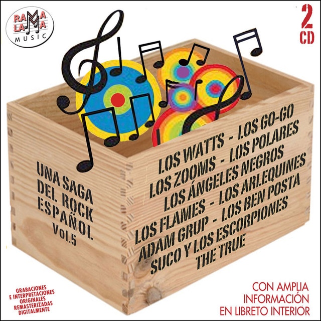 Imagen 0 de Una Saga Del Rock Español Vol.5 (2 CD)
