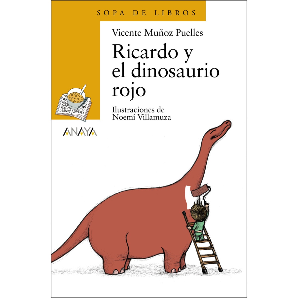 Ricardo y el dinosaurio rojo (Capa mole com abas) 1