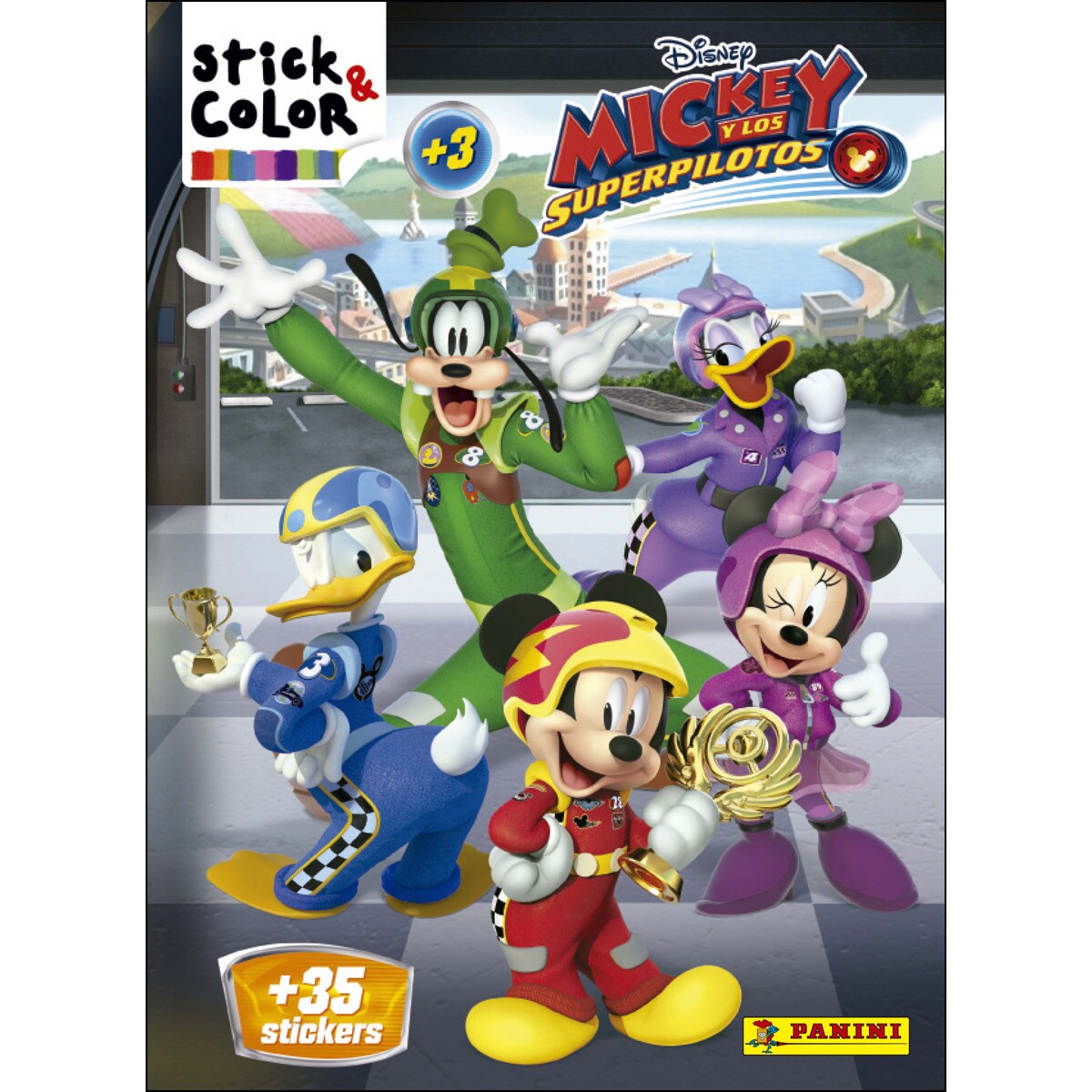 Stick & Color Mickey Y Los Superpilotos 1