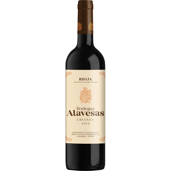 vino tinto crianza DOCa Rioja botella 75 cl
