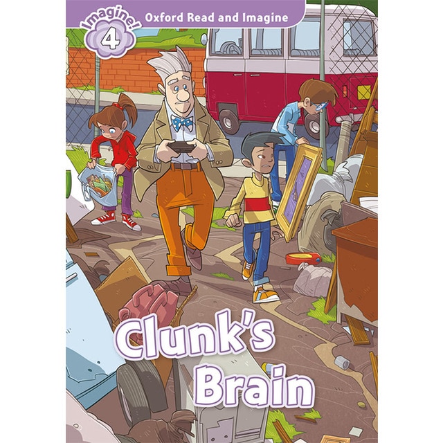 Oxford Read and Imagine 4. Clunks Brain MP3 Pack (Capa mole) 1