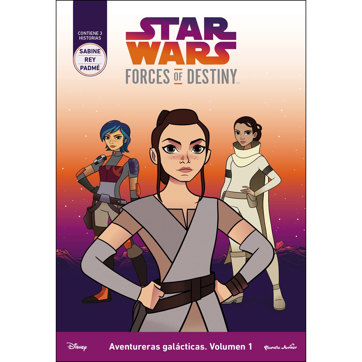 Star Wars. Forces of Destiny. Aventureras galácticas. Volumen 1 (Capa mole com abas) 1