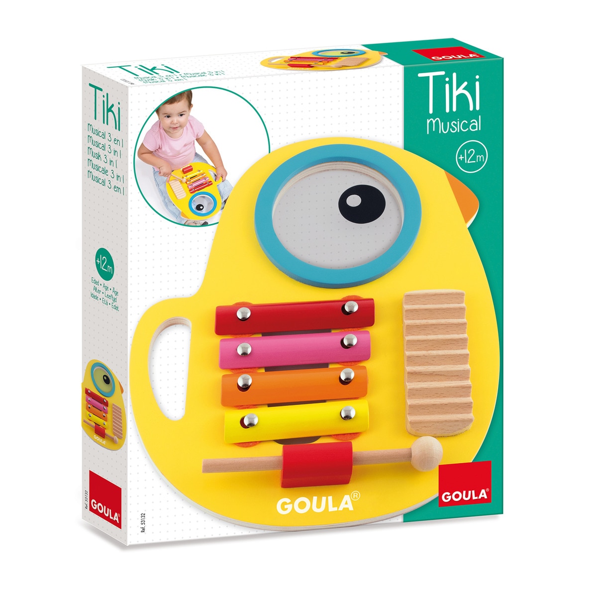 Imagem 0 de Jogo Tiki Musical de Madeira Diset