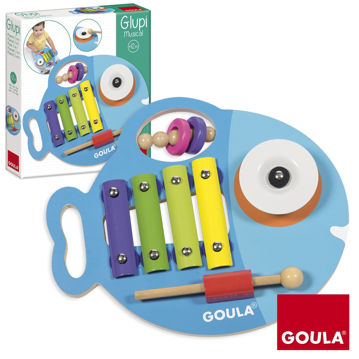 Imagem 0 de Goula: Glupi Musical 3 em 1
