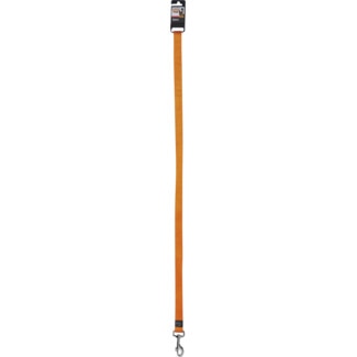 Trela para Cão Nylon 25 mm 100 cm Laranja embalagem 1 unidade - Tuchi