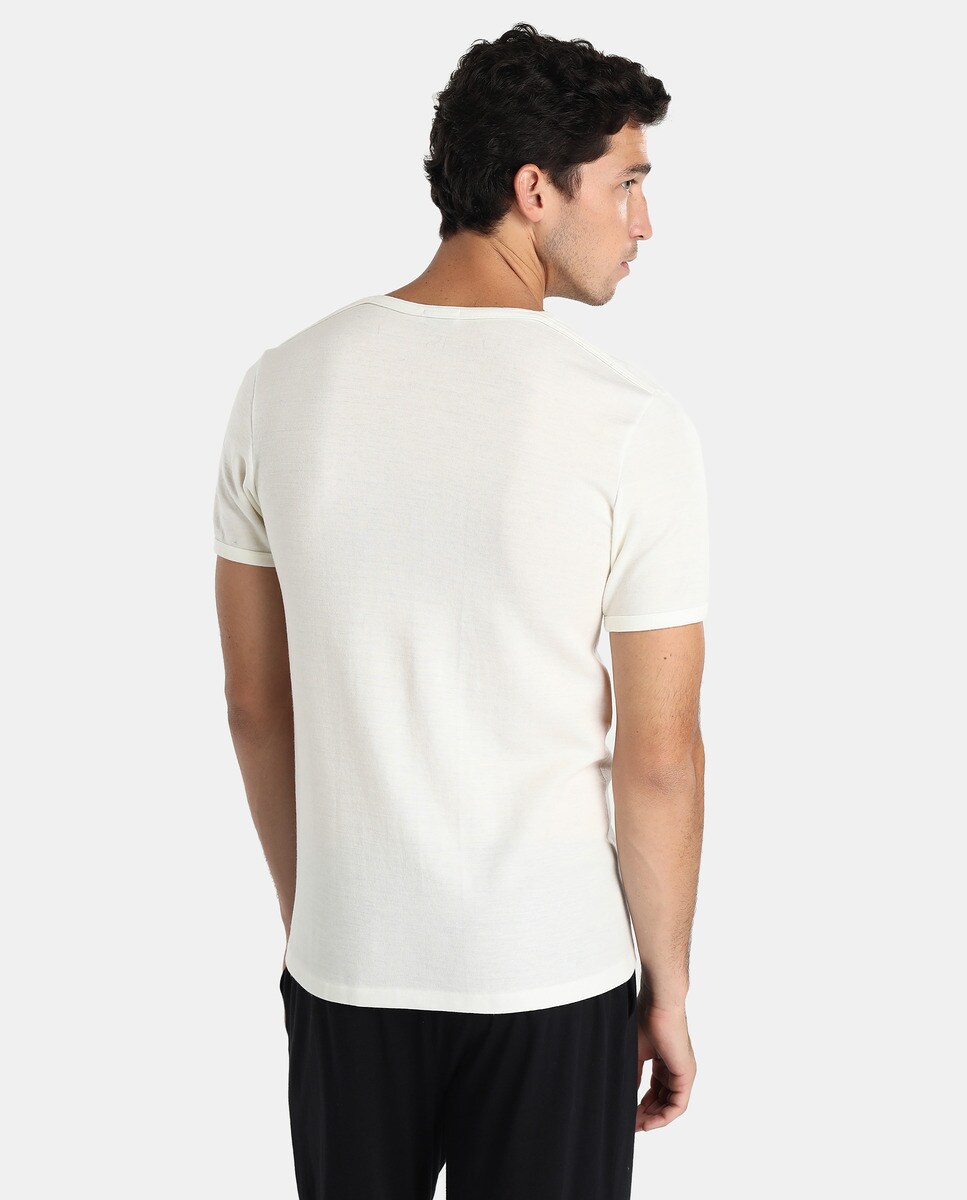 Camisola interior de homem Eminence branca Branco-2