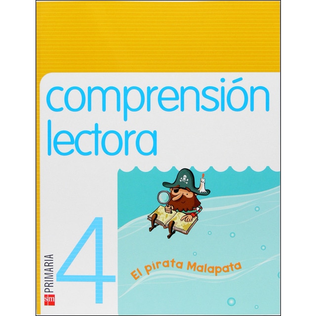 Imagen 0 de Comprensión lectora: El pirata Malapata. 4 Primaria  (Tapa blanda)