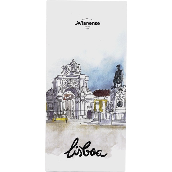 Chocolate de Leite "Terreiro do Paço" embalagem 100 g