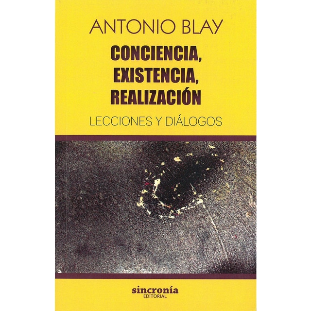 Imagen 0 de CONCIENCIA, EXISTENCIA, REALIZACIÓN  (Tapa blanda con solapas)