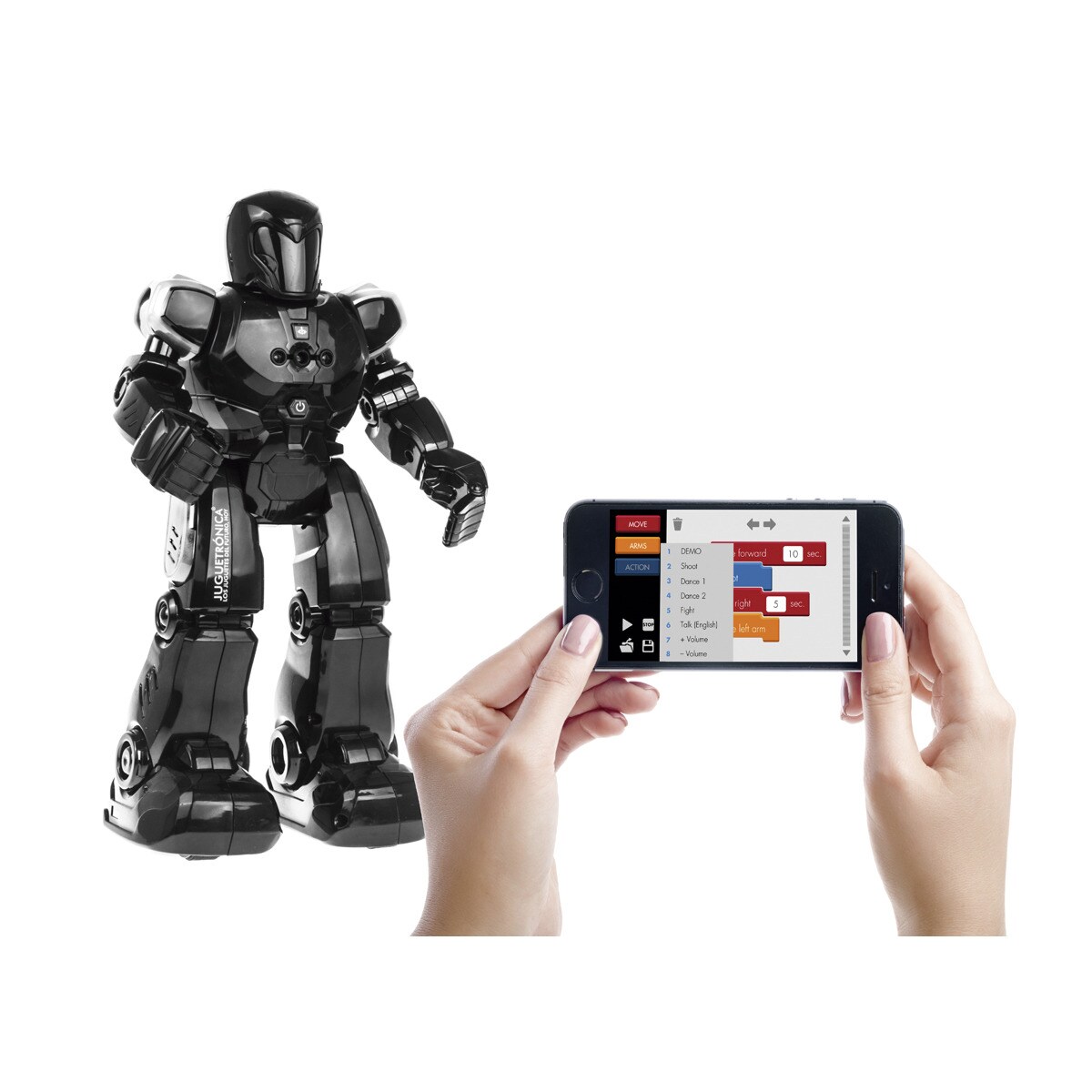 Juguetrónica - Robotron Visual Block Programable