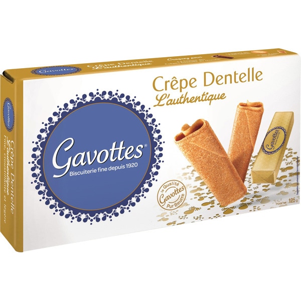 Nature crepes de galleta crujientes paquete 125 g