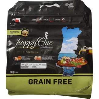 Ração para Cão Puppy Mediterrâneo sem Glúten embalagem 3 kg - Happyone