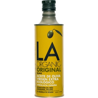 aceite de oliva virgen extra suave de Andalucía ecológico lata 500 ml - La Organic Original