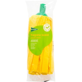 fregona amarilla suave y absorbente paquete 1 unidad - El Corte Ingles