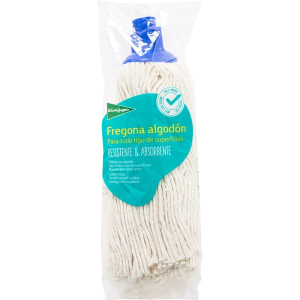 fregona algodón resistente y absorbente paquete 1 unidad
