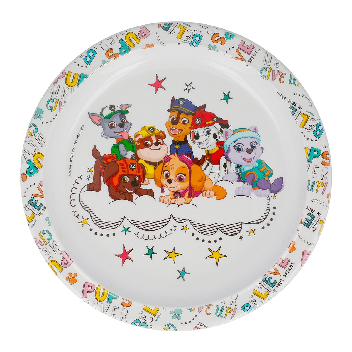 Patrulla Canina - Plato De Postre Multicolor