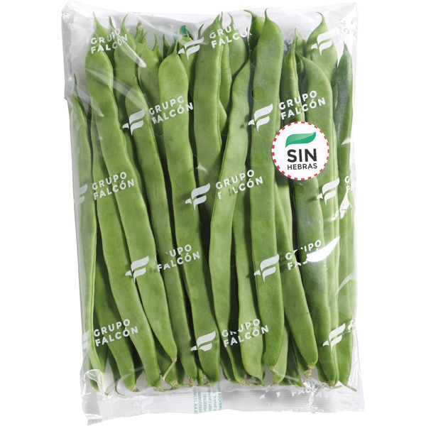 Judía verde ancha extra sin hebras bolsa 500 g