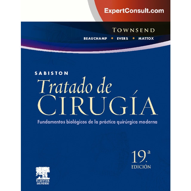 Imagen 0 de Sabiston. Tratado de cirugía + expertconsult