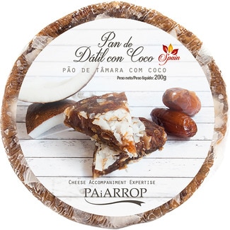 pan de dátil con coco envase 200 g - Paiarrop