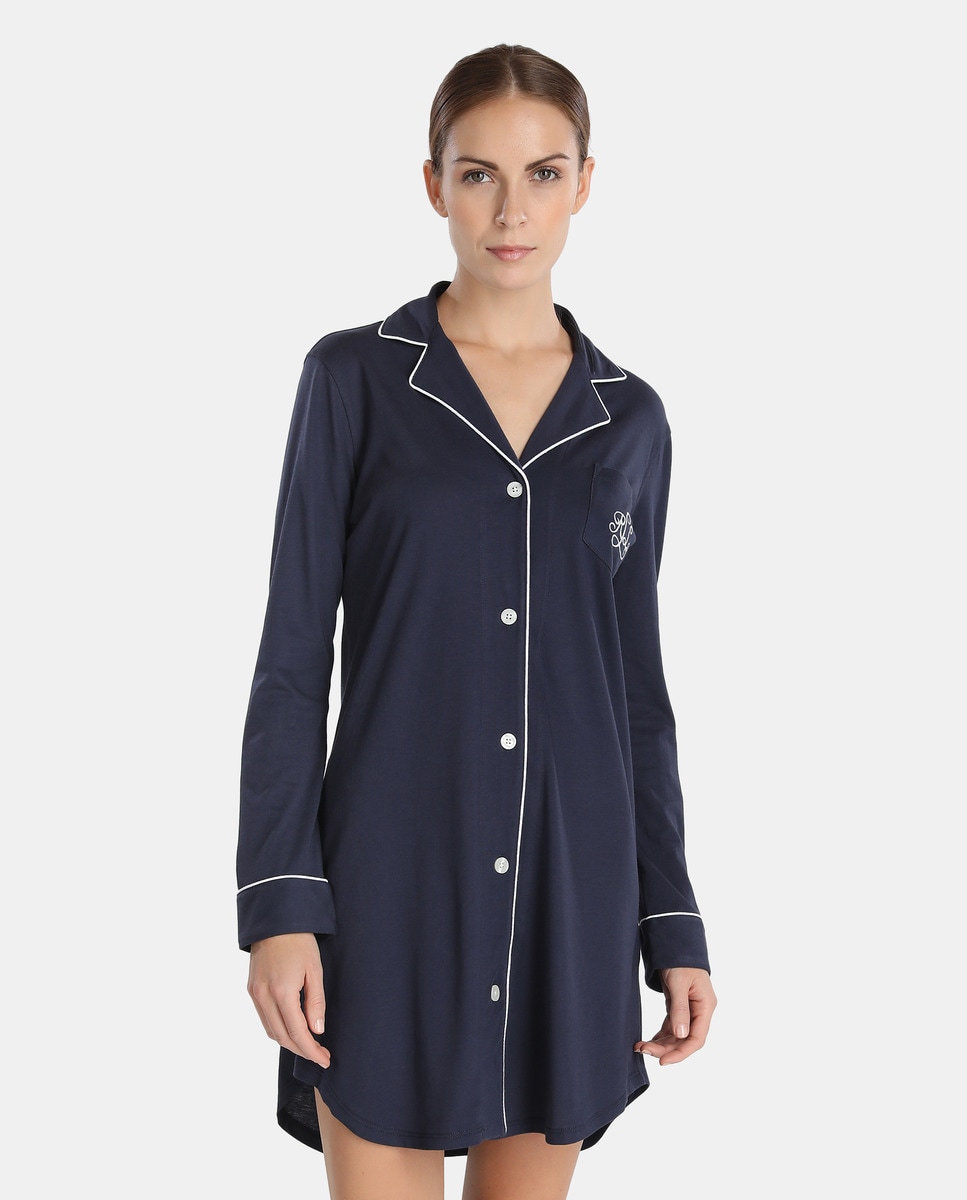 Camisa de mulher Lauren Ralph Lauren Azul-marinho-1