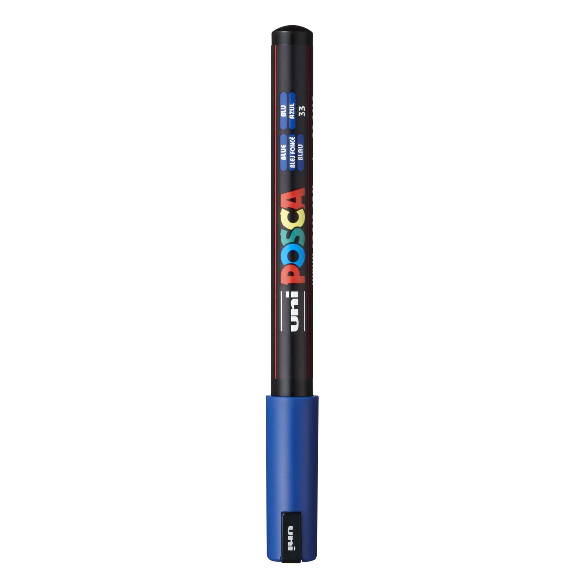 Imagen 0 de Marcador De Pintura Base Uni Posca al Agua 0,4 Mm. Azul