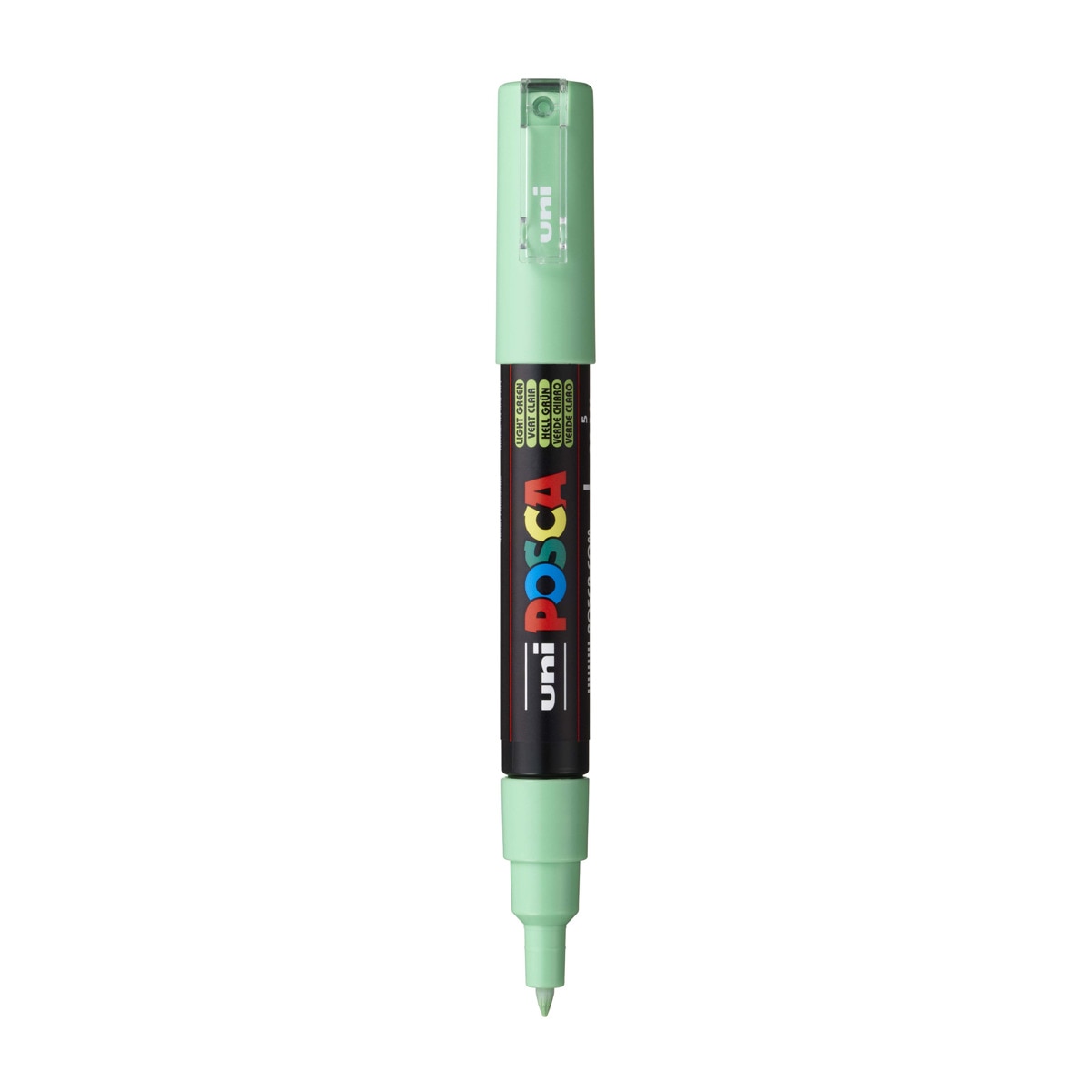 Imagen 0 de Marcador De Pintura Base Uni Posca Al Agua 0,7 Mm. Verde