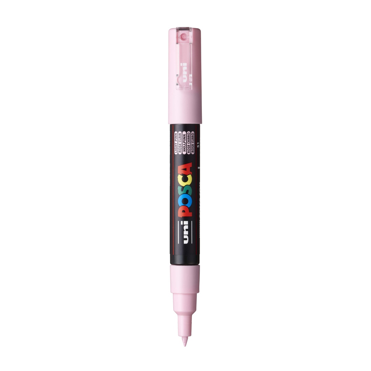 Imagen 0 de Marcador De Pintura Base Uni Posca Al Agua 0,7 Mm. Rosa