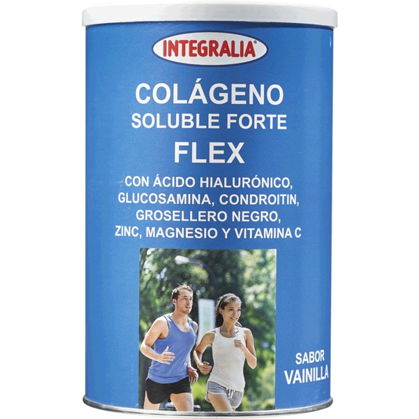 Colagénio Solúvel Forte Flex com Sabor a Baunilha embalagem 300 g
