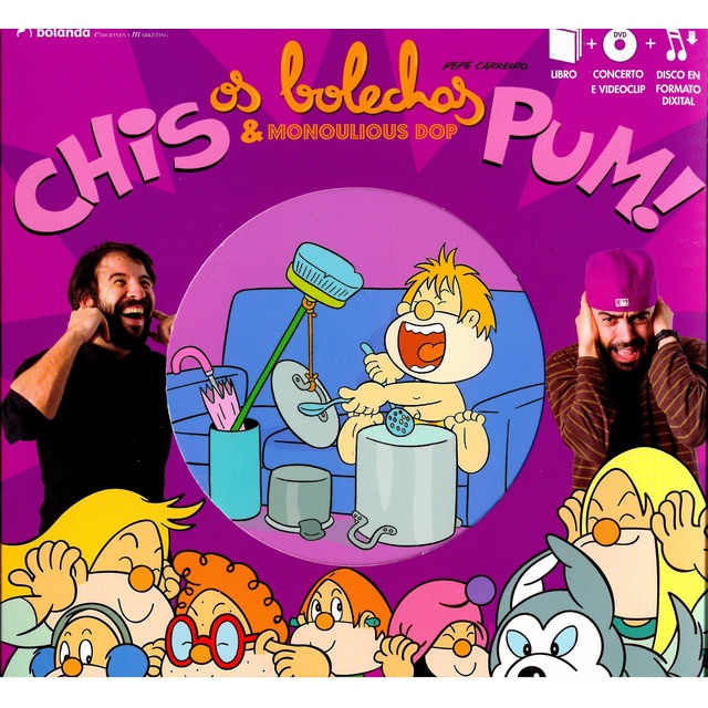 Imagem 0 de Os Bolechas Chis Pum (Conten CD E DVD)