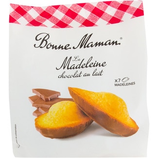 magdalena con chocolate con leche 7 unidades envase 210 g - Bonne Maman