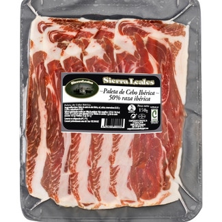 paleta de cebo ibérica 50% raza ibérica sin gluten sin lactosa envase 150 g - Sierra Leales