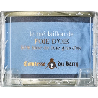 Medalhão de Foie Gras de Ganso lata 70 g - Comtesse Du Barry