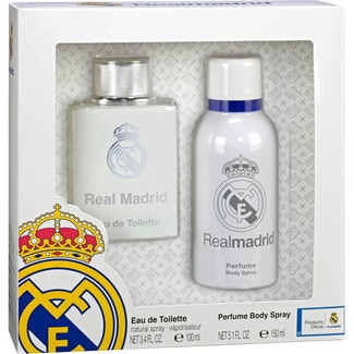 eau de toilette natural masculina spray 100 ml + desodorante spray 150 ml - Real Madrid